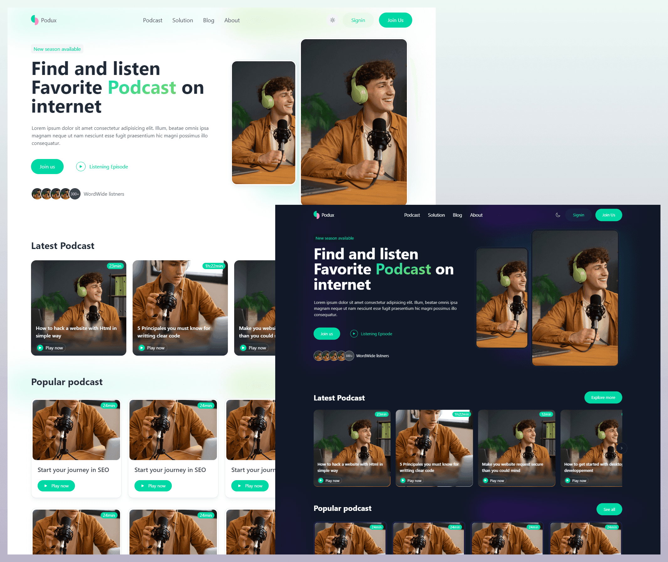 post cover image - Podcast Platform